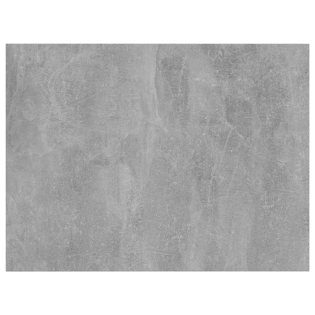 Regał na książki, 4 szt., szary betonowy, 40 x 30 x 1,5 cm, materiał drewnopochodny, regał ścienny, możliwość rozszerzenia, modułowa półka podłogowa, oszczędność miejsca