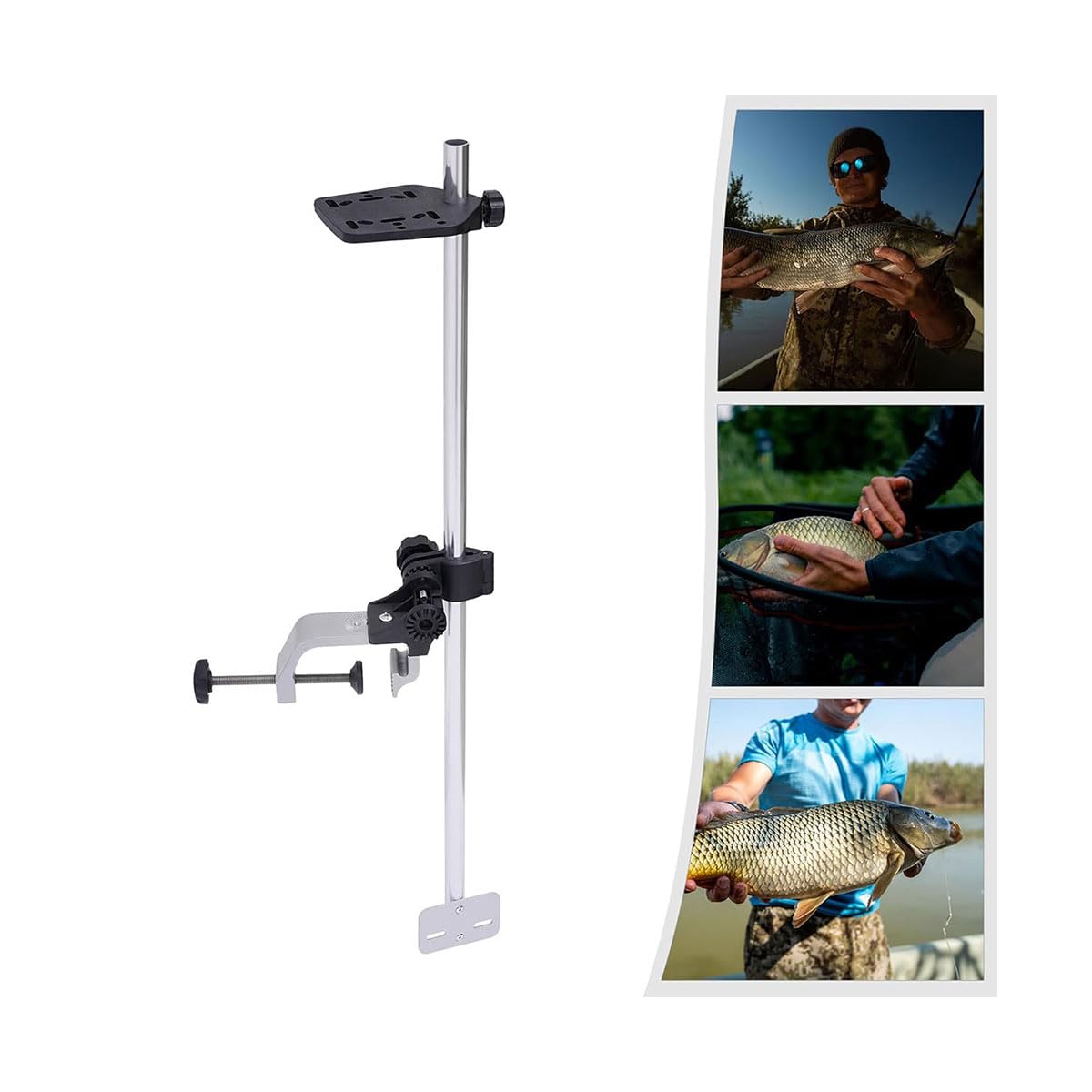 Marine Transducer Mount - Geberstange für Echolote, Echolotgeberstange, Echolotstange für Geber