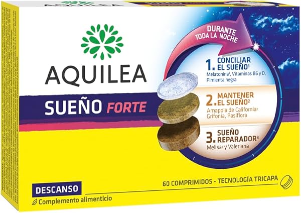 AQUILEA Sueño Forte 60 comprimidos con Melatonina
