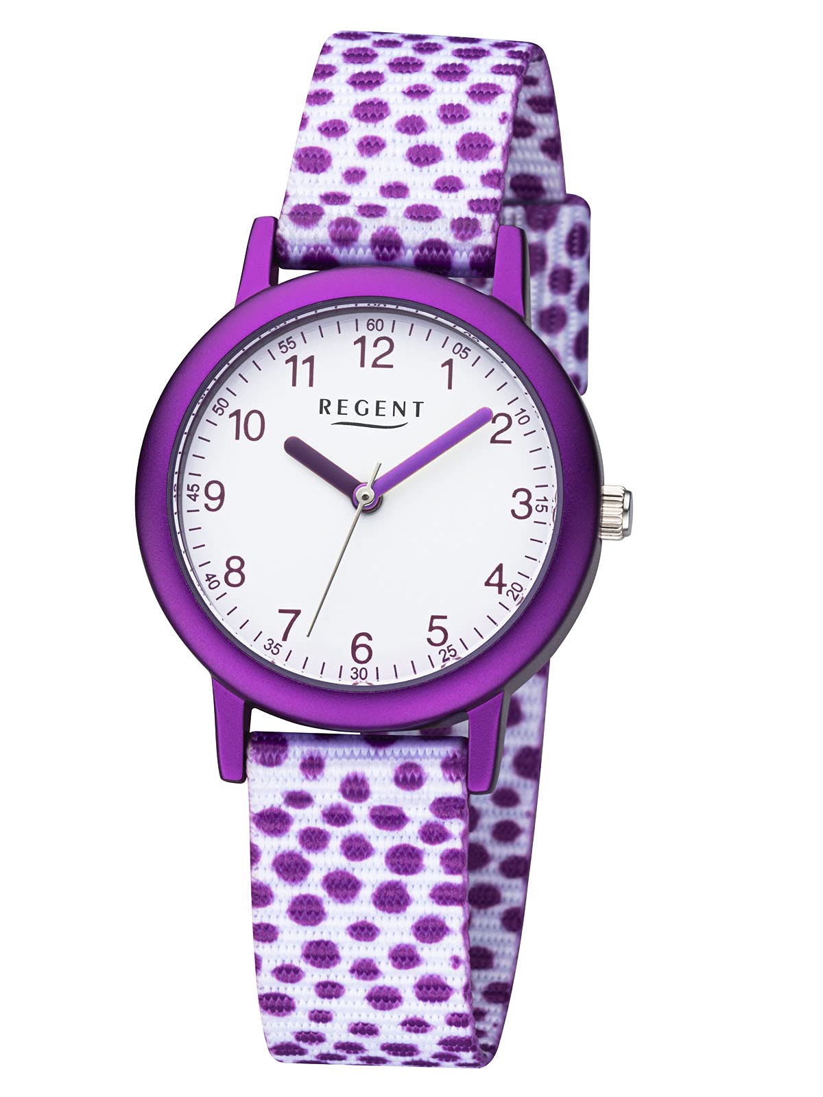 REGENT Orologio Analogico al Quarzo Unisex Bambini con Cinturino in Nylon 12400309