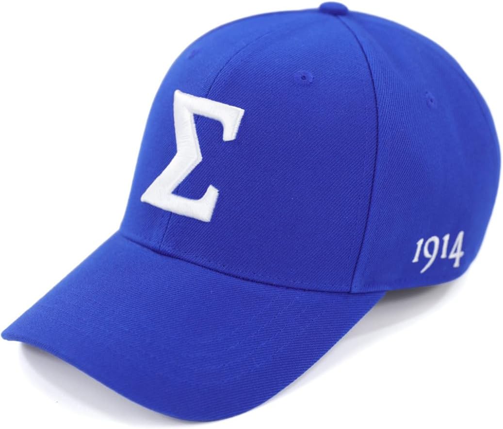 Big Boy Phi Beta/Β Sigma Divine 9 S160 Mens Cap [Royal Blue - Adjustable] - ID#76102