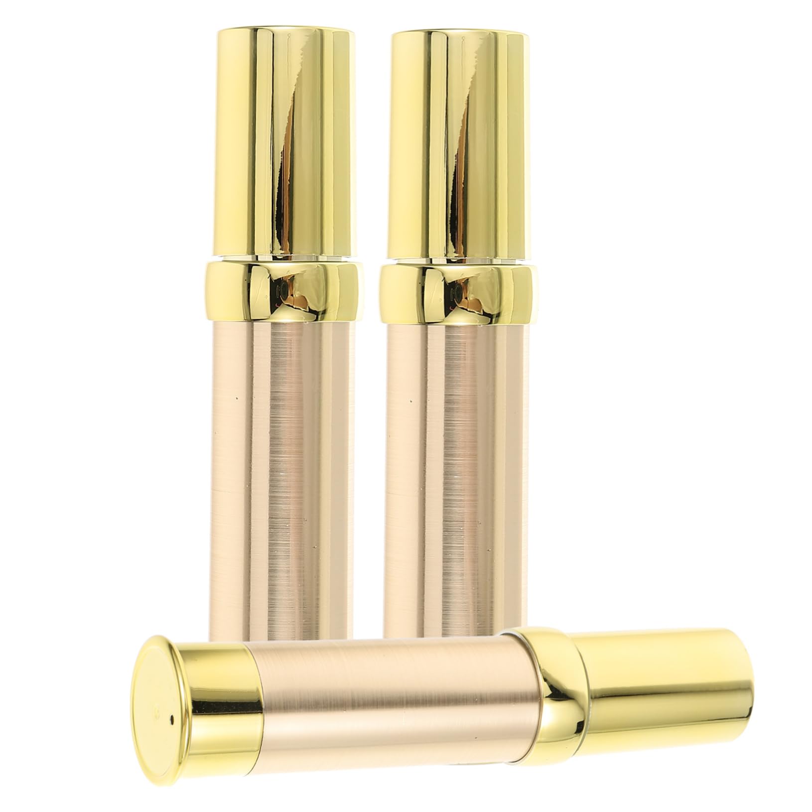 PACKOVE 5 set Flacone Per Lozione Sottovuoto Flacone Per Cosmetici Da Viaggio Portatile Con Pompa Piccolo Per Lozione Ricaricabile Dispenser 3 pezzi*5