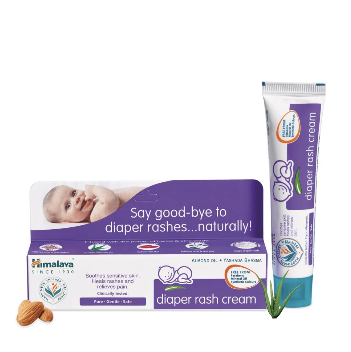 Himalaya Herbal Diaper / Nappy Healing Rash Cream - Sensitive Baby Skin