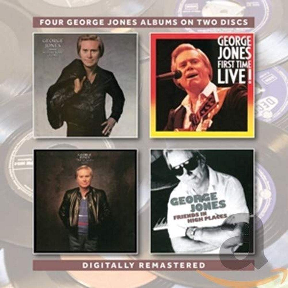 George Jones Still The Same Ole Me / First Time Live! / One Woman Man / Friends
