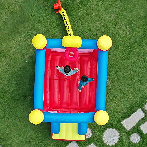 Nice2you Bounce House Indoor Outdoor Kid Party Jump Castle Inflatable Bouncer (Red)