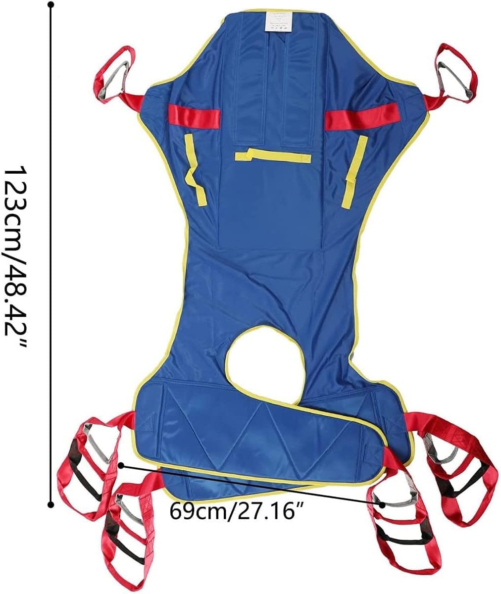 SSSchOH Harness for The Disabled Elderly,Transfer Belt Dynamic Aids Harness with Head Support,Safe and Effortless,for Nursing,Elderly,Disabled(Medium)