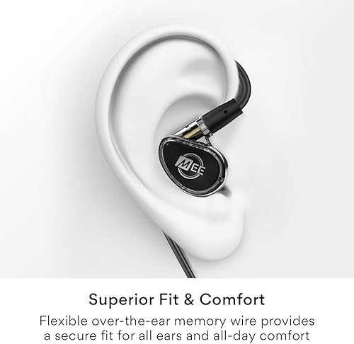 Miniatura 5 de MEE Professional MX2 PRO - Auriculares híbridos de doble controlador con subwoofer dedicado para graves realistas auriculares de aislamiento de