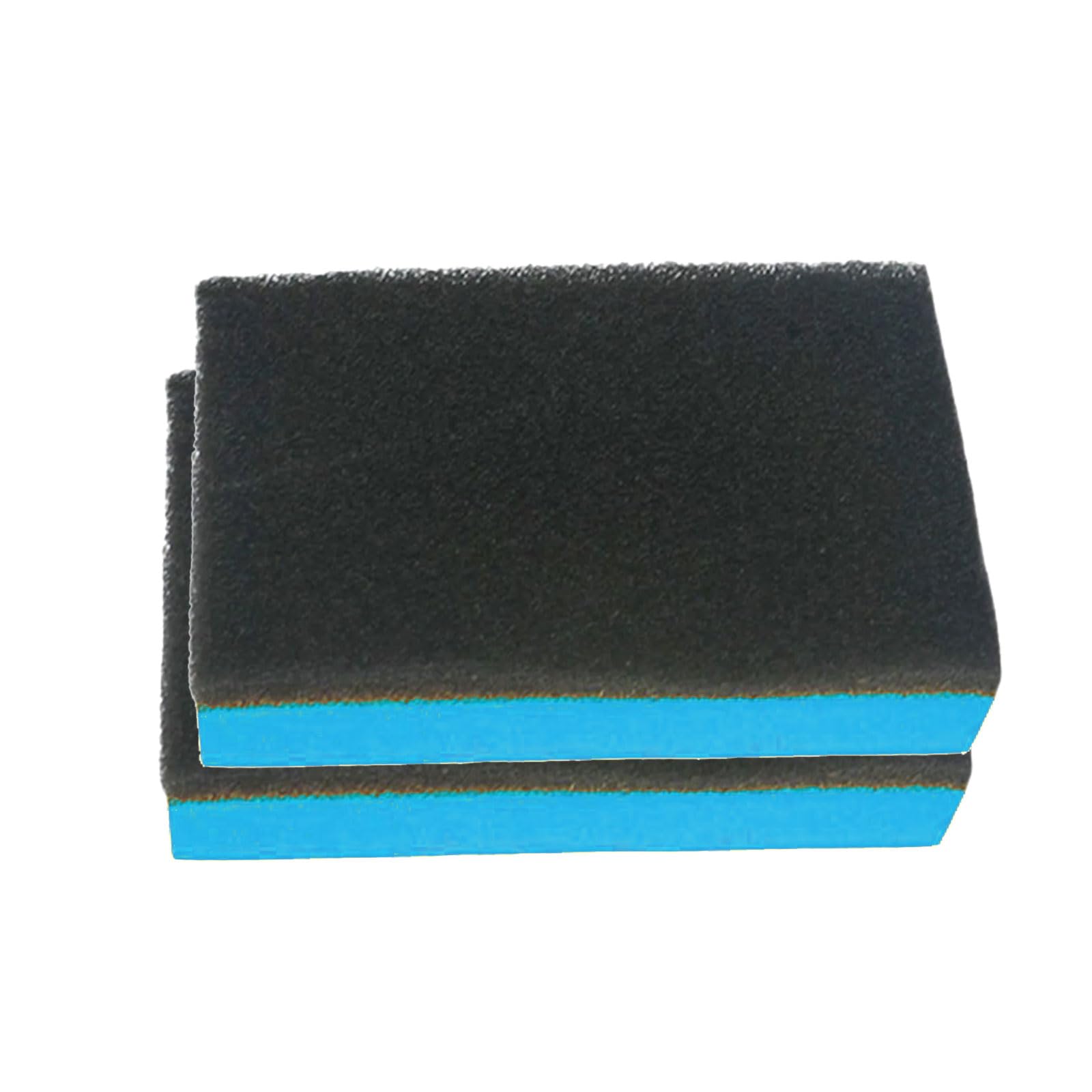 2pcs Car Ceramic Coating Applicator Sponge Crystal Plating Sponge Block Vehicle Waxing Pad Sponges Detailing Accessories Car Paint Protections