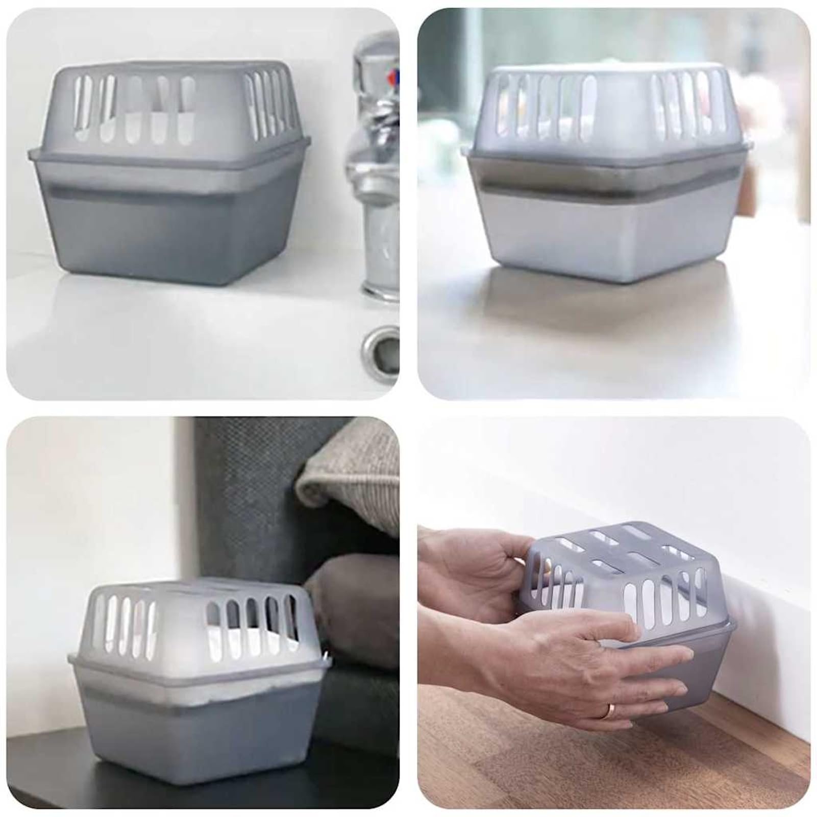 vidaXL Lafita Recharges pour absorbeur d'humidité 18 pcs 900 g, Recharge pour piège à humidité, Sac de Recharge, Recharge pour dissolvant de Condensation