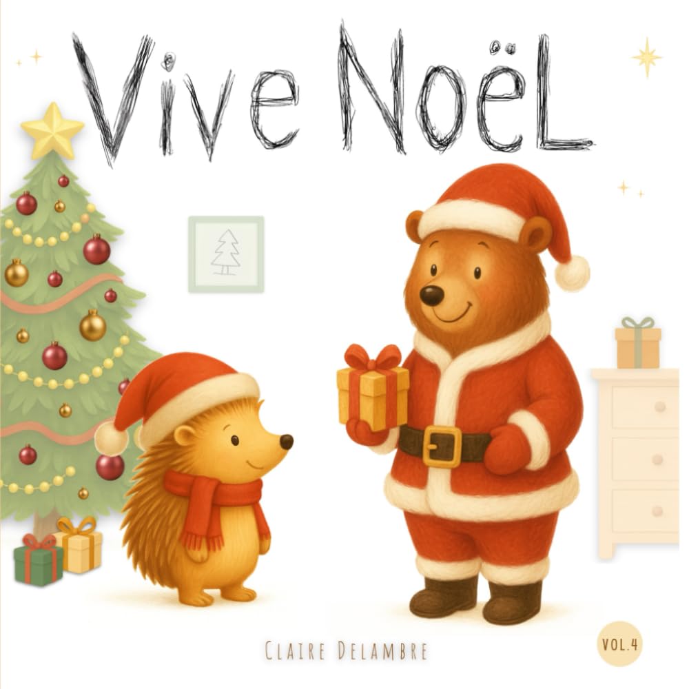 Vive Noël: Un album illustré dès 2 ans pour découvrir la joie et la magie de Noël en famille