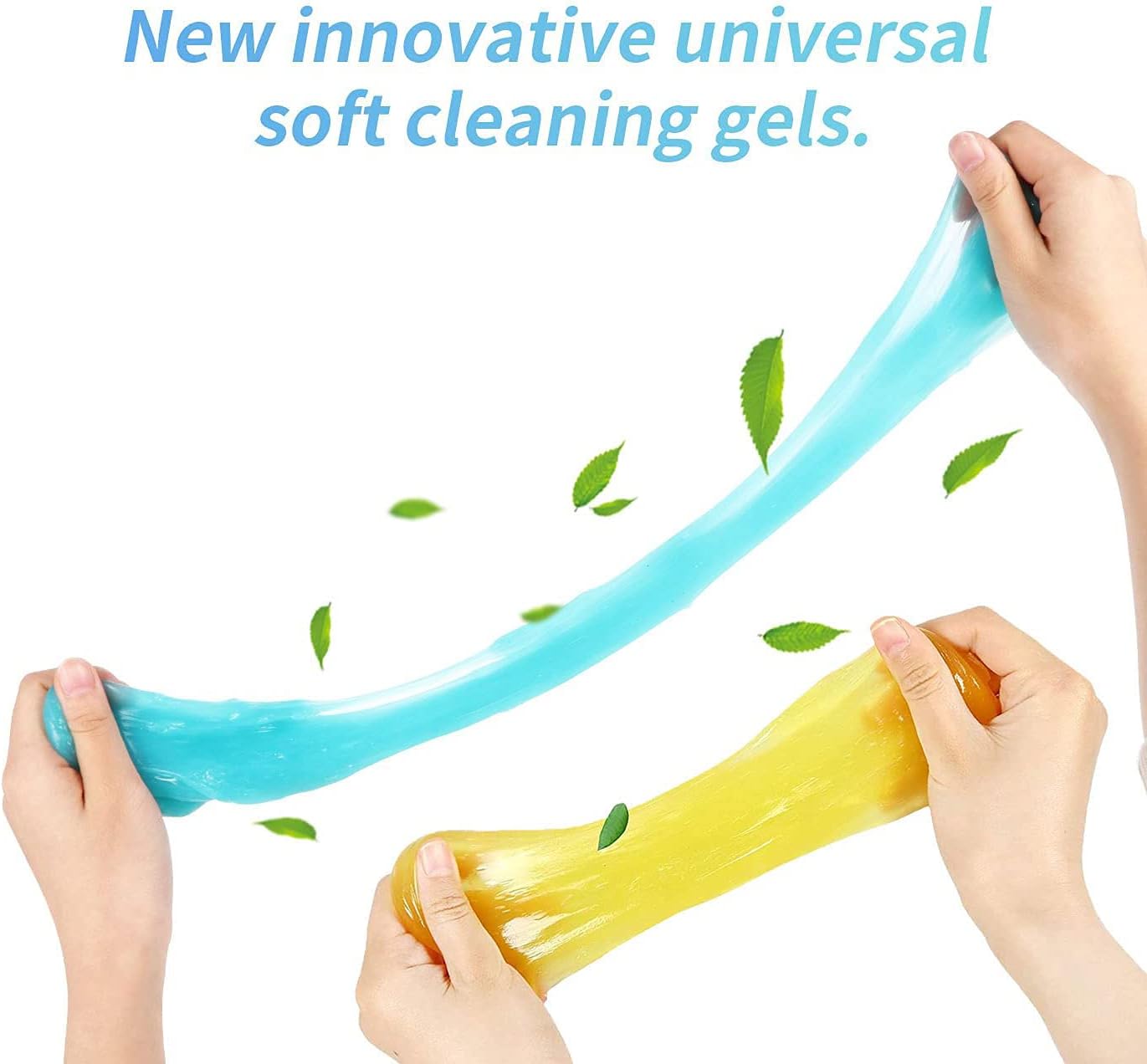 Car Cleaning Gel & Clay Bars Auto Detailing,2pcs ×160g Interior Car Cleaner Keyboard Cleaner,Car Cleaning Supplies and 2pcs ×180g Auto Detailing Magic Claybar Cleaner Perfect for Your Car Cleaning : Automotive