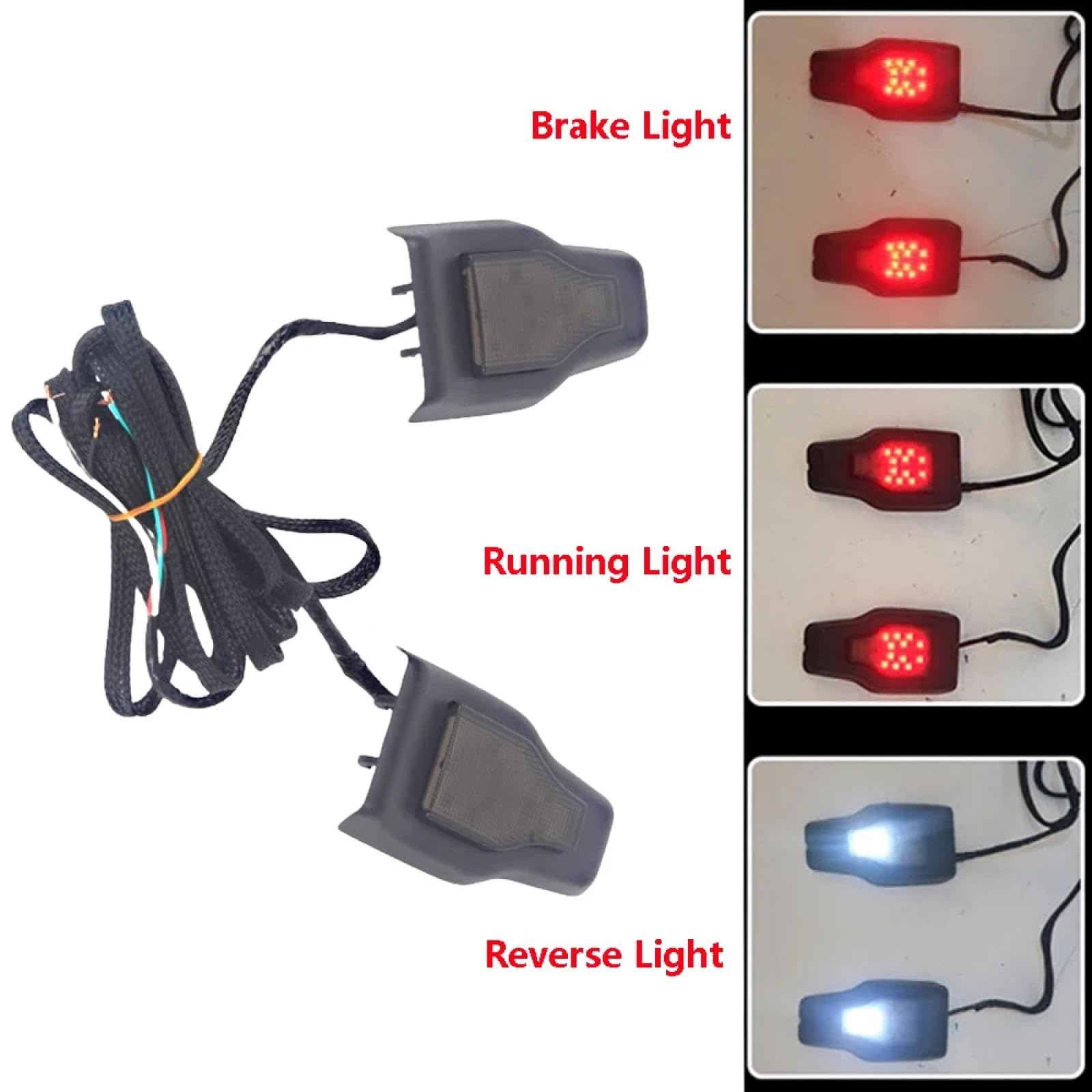 Mistlampen Dla Jeep Dla Wrangler Dla JL 2018-2021 Samochód LED Światło stopu tylnej klapy Światło cofania Światło przeciwmgielne Szyba tylnego okna Zawias Osłona wykończeniowa