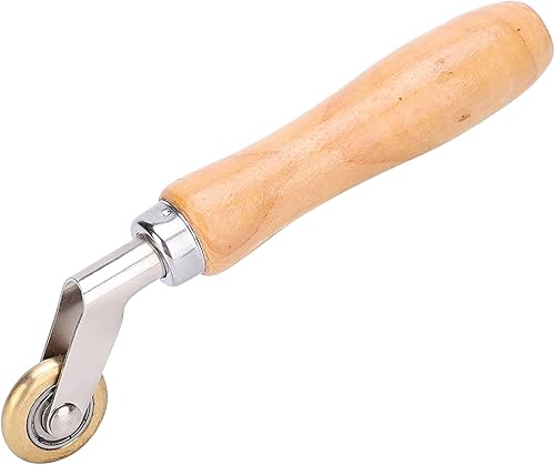 Miniatura 2 de Rodillo de mano de soldadura Material de membrana impermeable Costura de esquina Rueda de prensa de latón Penny Roller Herramientas para techos