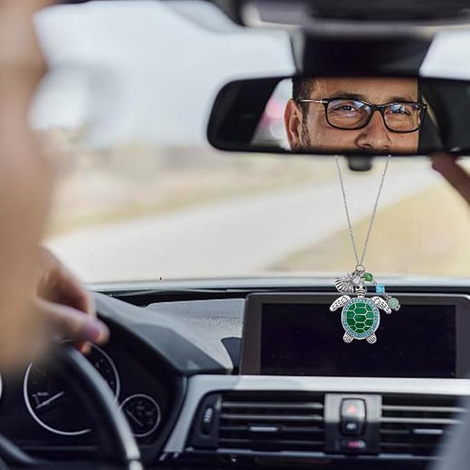 Difusor de Aceites Esenciales Tortuga Marina para Espejo Retrovisor miniatura 4