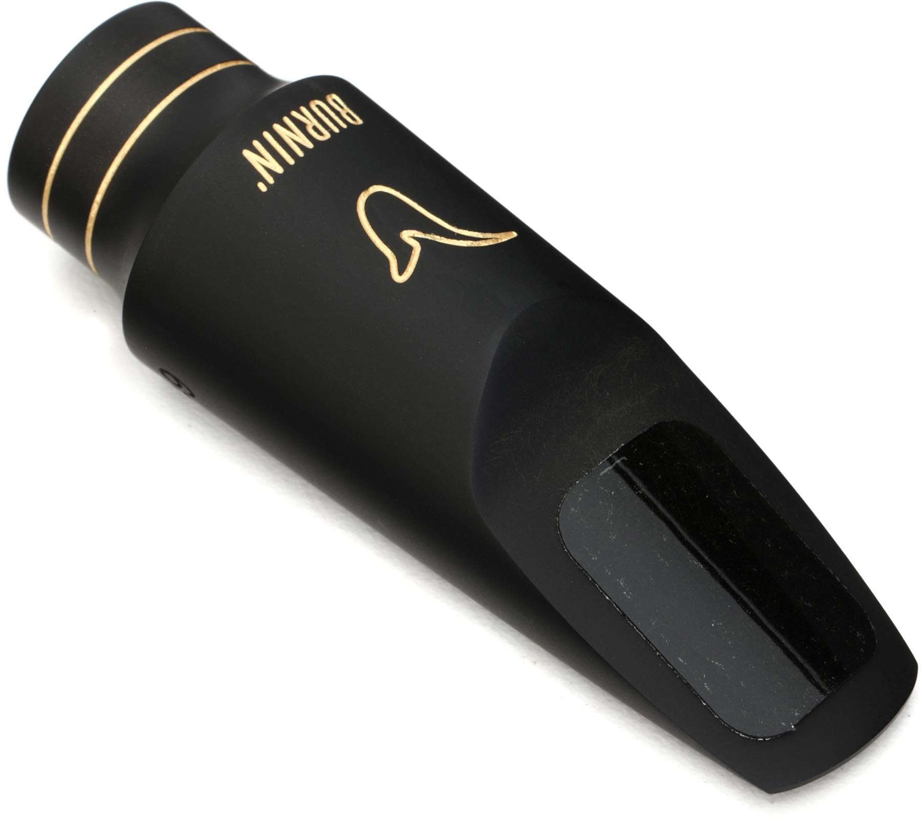 BetterSax Burnin' Soprano Saxophone Mouthpiece - Professional Level Hard Rubber Mouthpiece with 6* Tip Opening - Perfect for Jazz, Big Band, and Contemporary Styles - .065