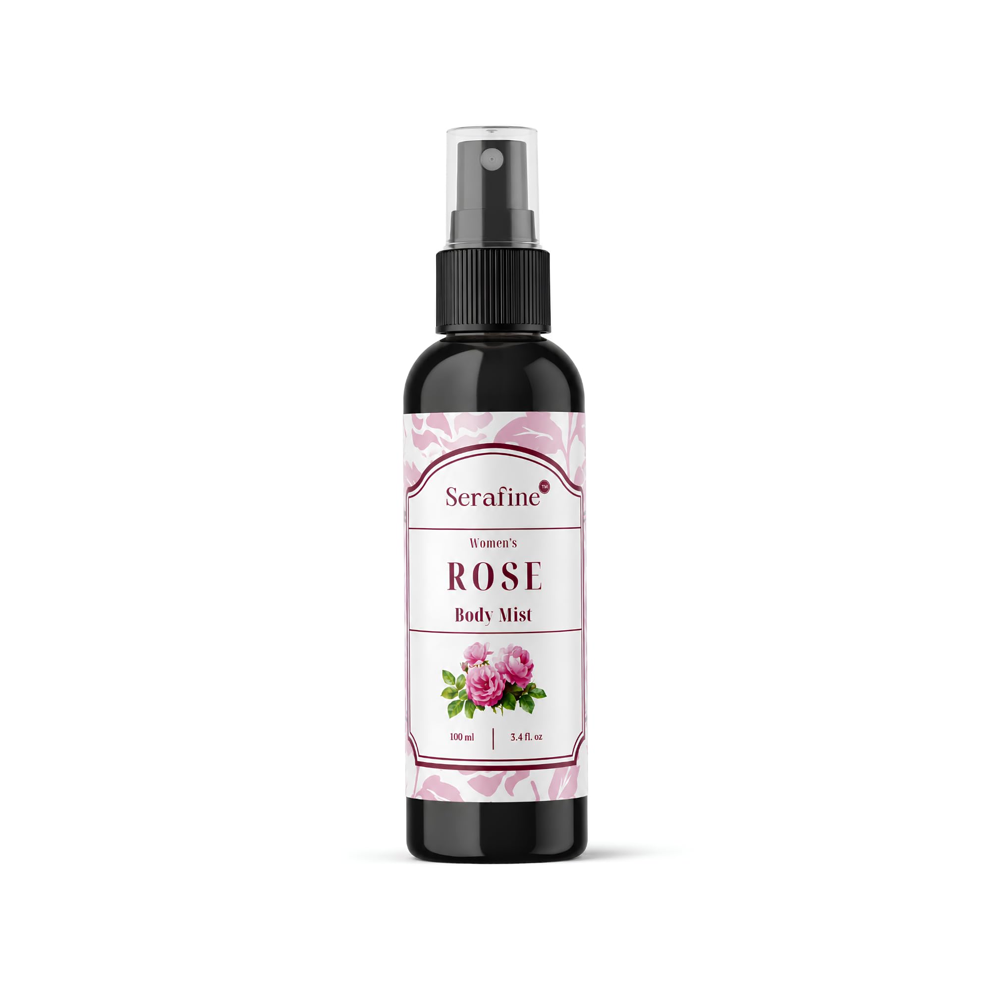Serafine Rose Body Mist for Women, Long Lasting Fragrance Spray, Daily Wear Perfume Mist, 100 ml-picture-46