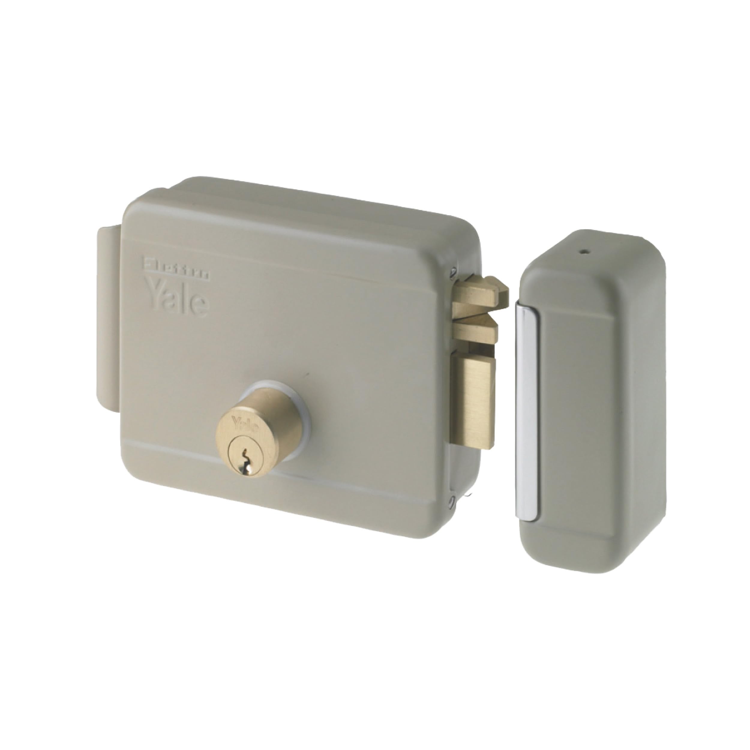 Serrure Électrique Yale pour Portails - Modèle Y6800070105 en Acier Galvanisé