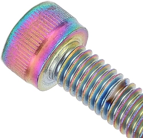 Miniatura 9 de Tapa superior para auriculares de bicicleta, aleación de aluminio para bicicleta de montaña, cubierta superior con pernos para la mayoría de