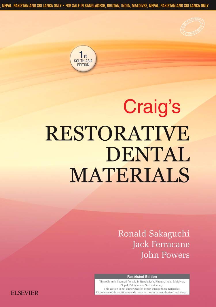 Buy Craigs Restorative Dental Materials First South Asia Edition