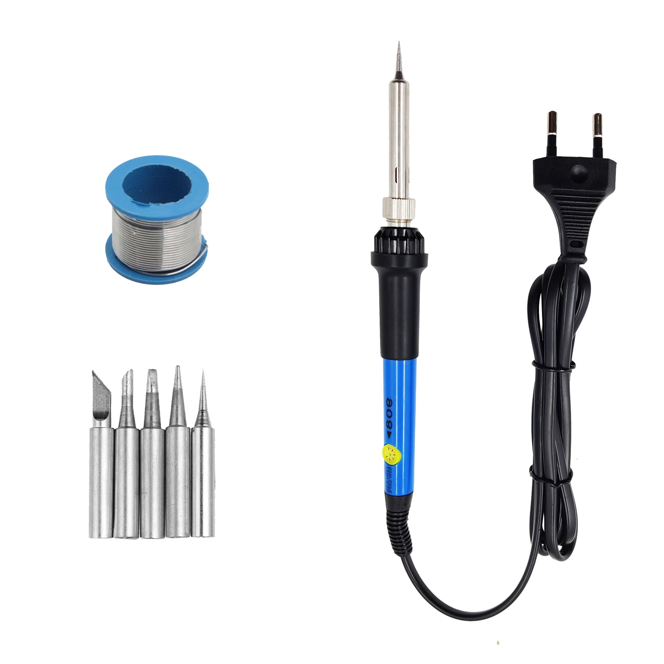 Hillgrove HGCM1338M1 2in1 Professional Mobile Soldering Iron Equipment Tool Machine Combo Kit Set with Solder Wire 60 W Temperature Controlled (Conical, Flat, Pointed, Round Tip) (B0DDYCBDCW) Amazon Price History, Amazon Price Tracker