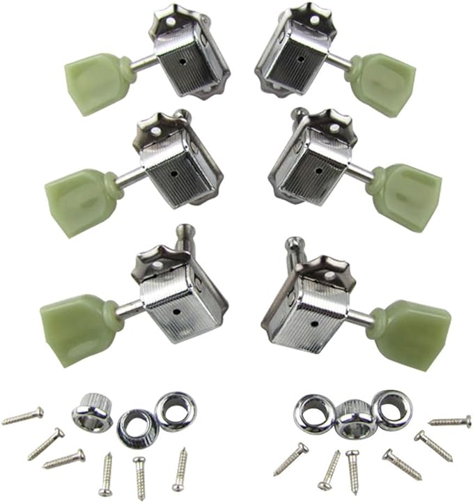 IKN 3L3R Deluxe Guitar Tuning Pegs Machine Head Tuners Fit