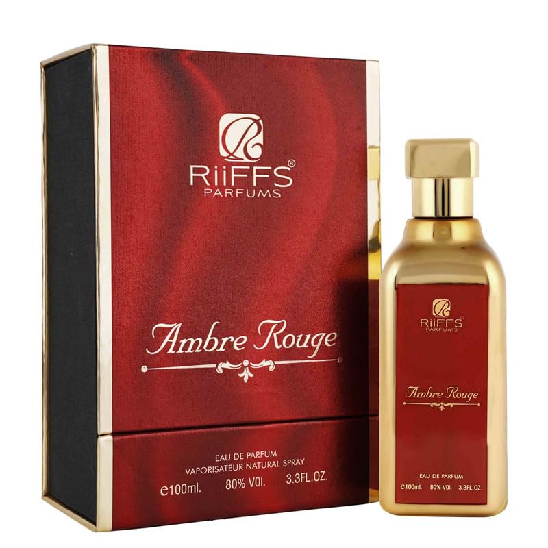 RiiFFS Ambre Rouge Perfume for Men & Women | Rich & Top-Rated Scent | Long-Lasting Eau De Parfum | Daily Use, Significant First Impression, 100ml-image-20