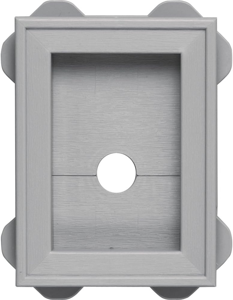 Builders Edge 130130003048 Wrap Around Utility Block 048, Almond