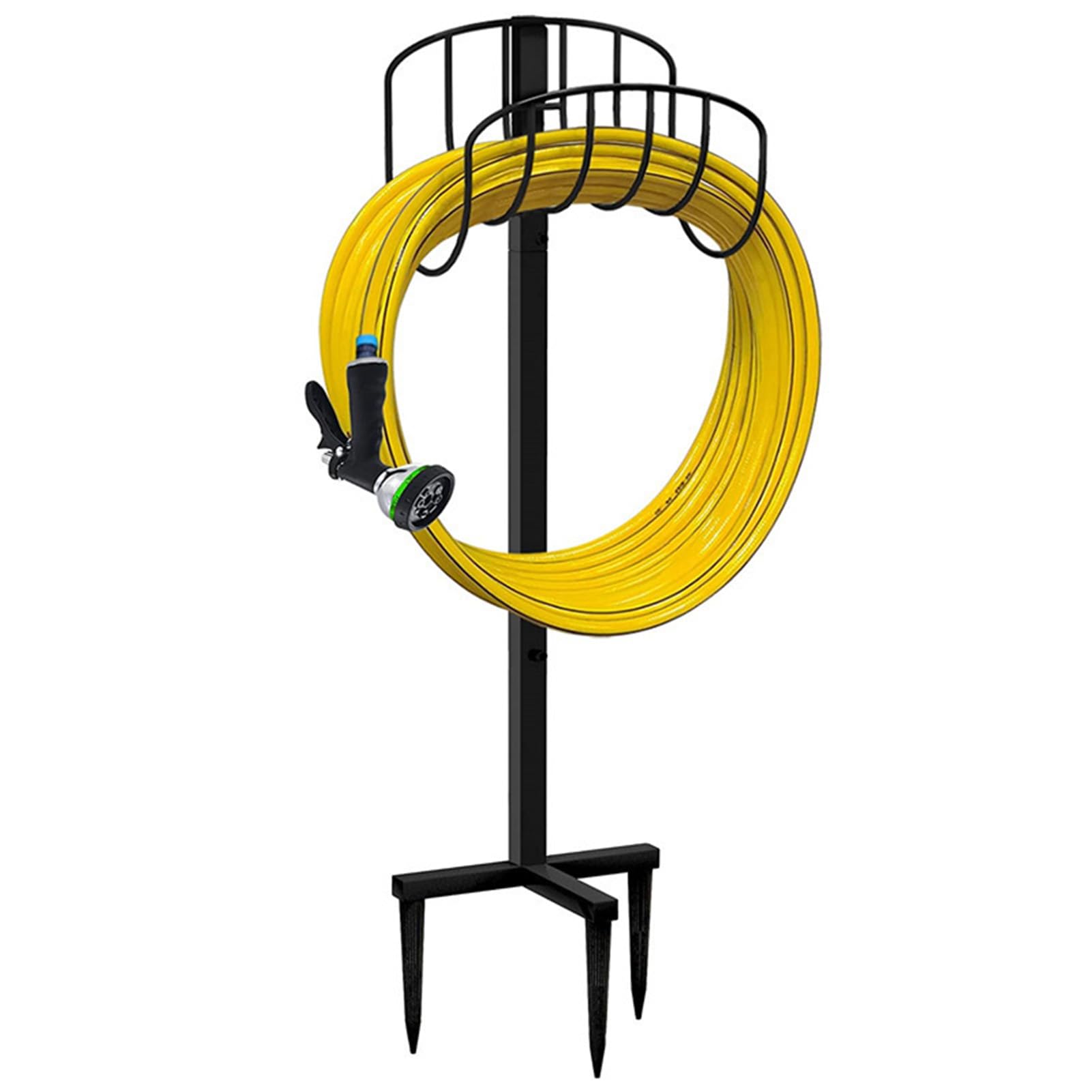 Soporte para Manguera de Jardín, Estante de Almacenamiento Vertical