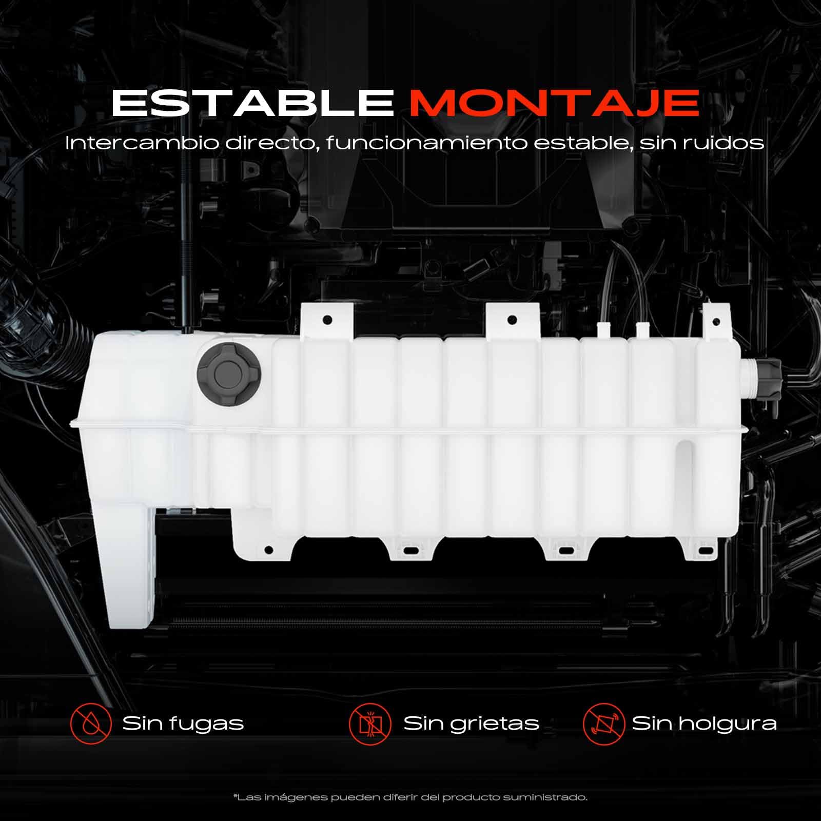 Frankberg Depósito de compensación refrigerante Compatible con GLClase A X156 1.6L W176 1.6L CLA Shooting Brake X117 1.6L 2.0L 2.1L 2465000049