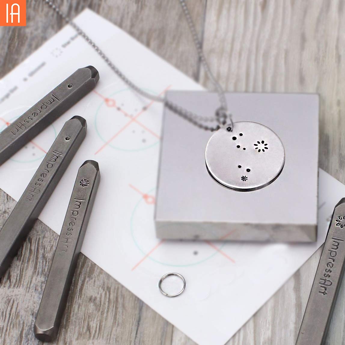 Impressartlimited Edition Metal Stamping Constellation Bundle