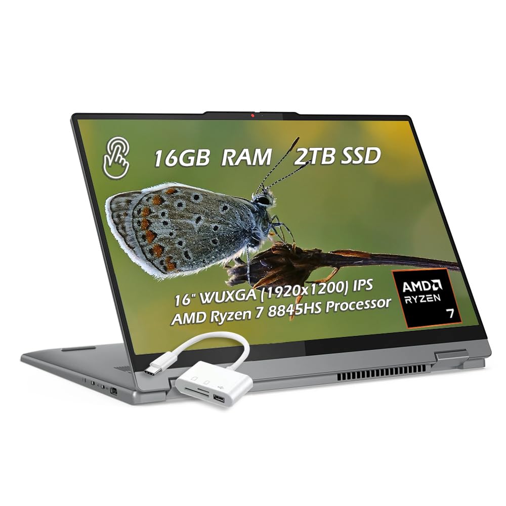 Amazon.com: Lenovo IdeaPad 5 2-in-1 Laptop, 16