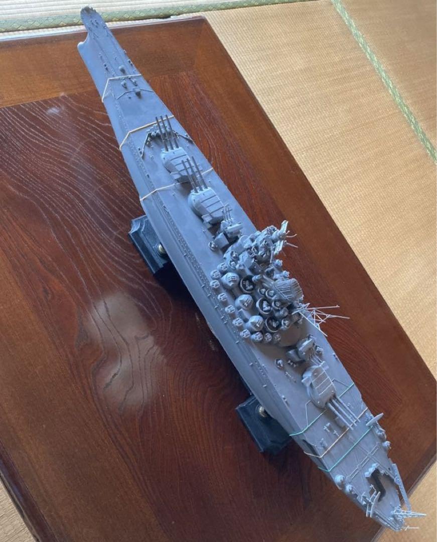 ２５０分の１　戦艦　大和　ほぼ完成品　未塗装　手渡し限定 値下げ 250分の1 戦艦 大和 ほぼ完成品 未塗装 手渡し限定です
