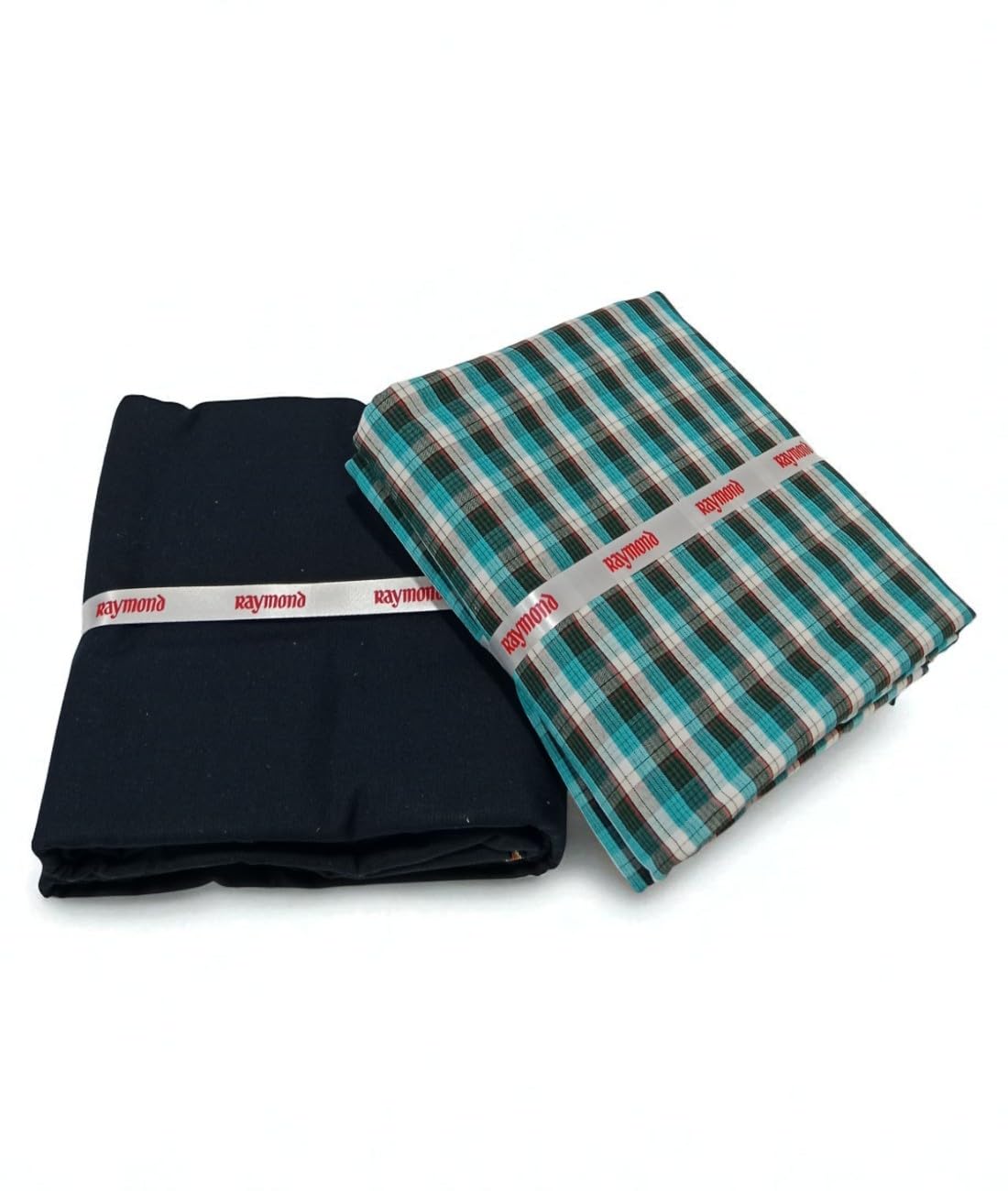 raymond fabrics Raymond Premium Cotton Shirt & Trouser Fabric Combo | Unstitched Formal Wear | Soft, Breathable & Durable Fabric (Multi)-picture-51