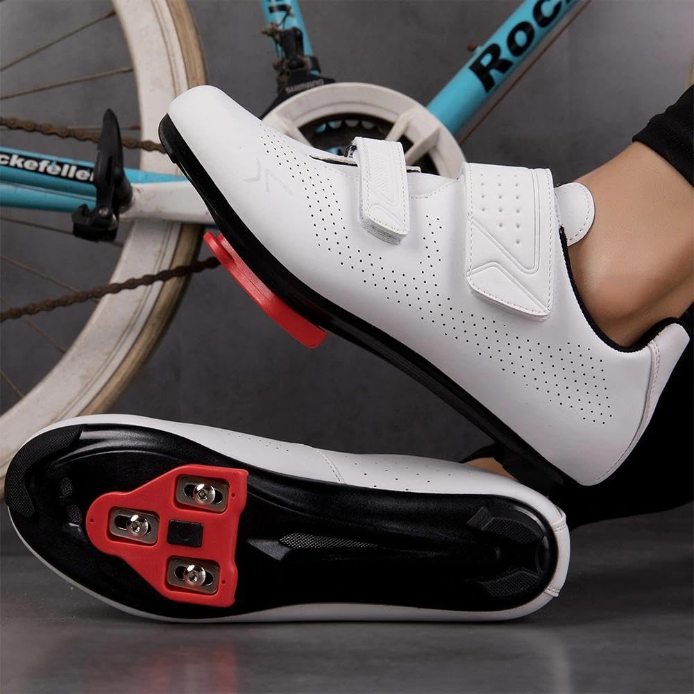 Zapatillas de Ciclismo para Hombre y Mujer compatibles con la Bicicleta de Carretera Peloton Zapatillas Peloton Zapatillas de Ciclismo con calas Delta preinstaladas