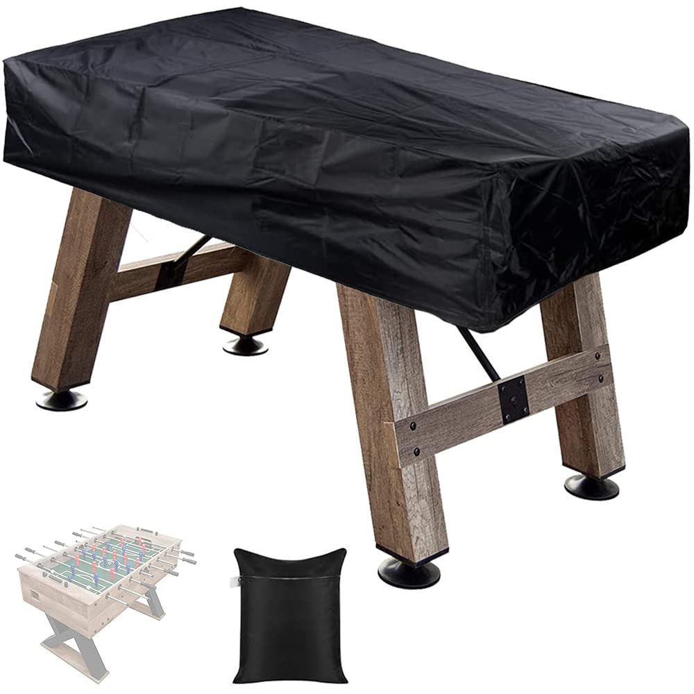 Skyour Foosball Table Cover Waterproof Outdoor Soccer Table Cover Protection Dustproof Foosball Table Covers for Game Room Universal Patio Coffee Chair Furniture Table Cover