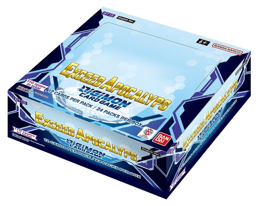 BANDAI NAMCO Entertainment DIGIMON CARD GAME: EXCEED APOCALYPSE (BT15) BOOSTER BOX