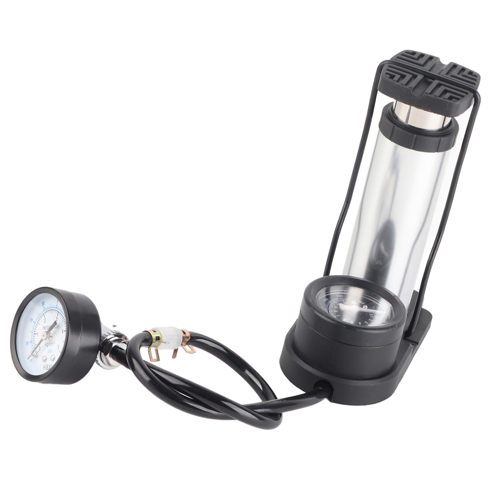 KIMISS Double Barometer Water Leakage Tester for Computer Cooling System - Air Pressure Gauge for Accurate Leak Detection