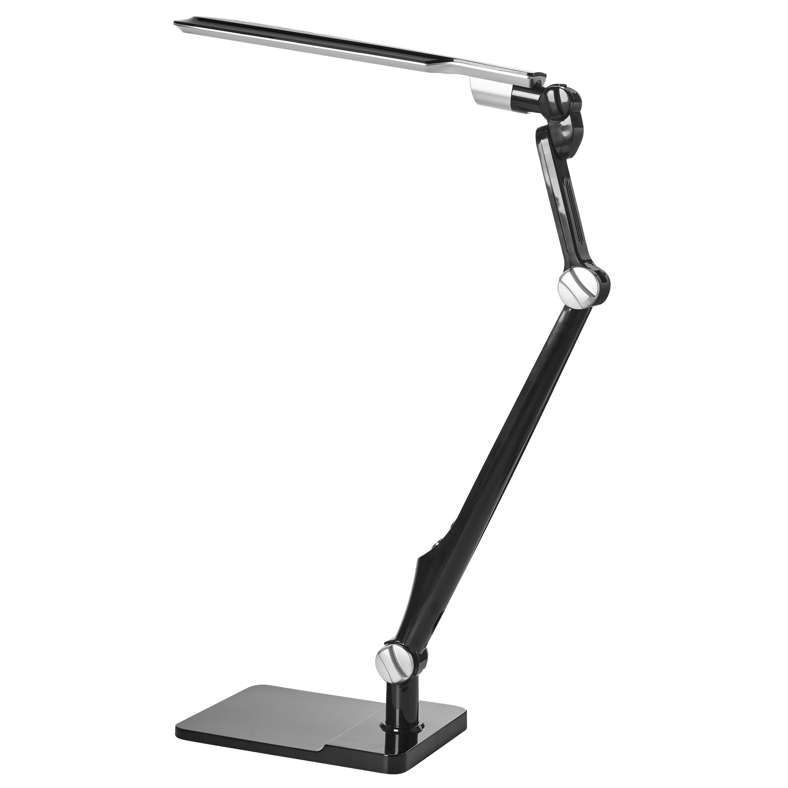 Beliani Schreibtischlampe LED schwarz verstellbar dimmbar modern für Homeoffice Pegasi