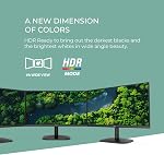 Moniteur LED AOC 22B35HM23 22" Full HD (1920 x 1080) 120Hz, Adaptive Sync, VGA & HDMI, sans scintillement, faible lumière bleue, prêt HDR, VESA, réglage d'inclinaison, écologique