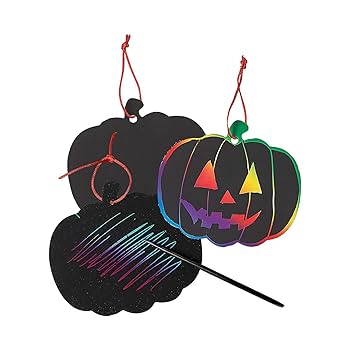 Amazon.co.jp: Neliblu ハロウィン スクラッチアート トリック