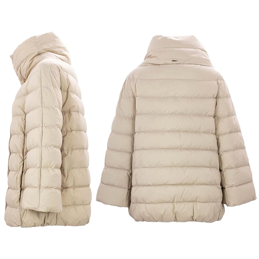 【良品】 HERRO ヘルノ ボンディングコート レディース サイズ40 HERNO ヘルノ レディース コート REVERSIBLE LONG PARKA