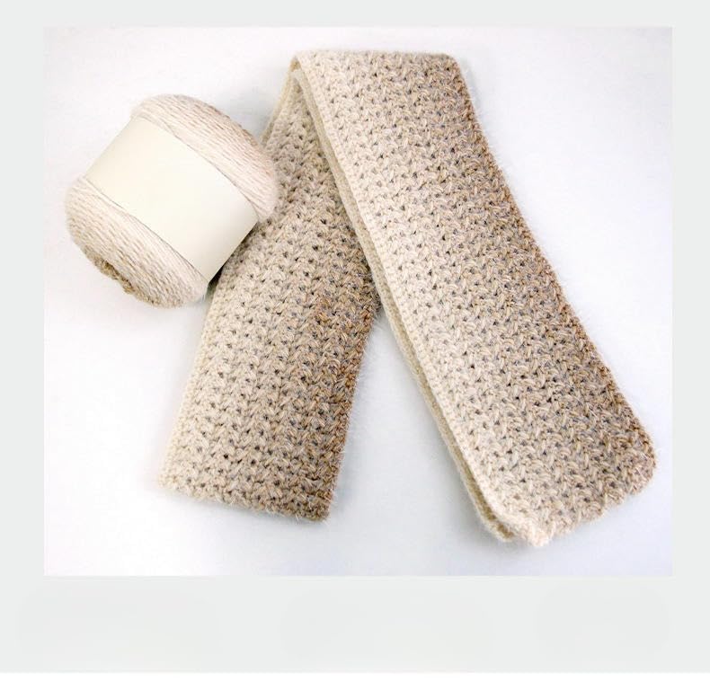 2 gomitoli da 200 g di Filato a Pelo Lungo sfumato, Morbido e Perfetto per Lavorare a Maglia Sciarpe, Cappelli, Coperte, Maglioni, Borse e Scialli