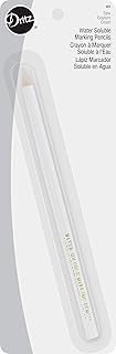 Dritz Water Soluble, 1 Count, White Marking Pencil, (Pack of 1)