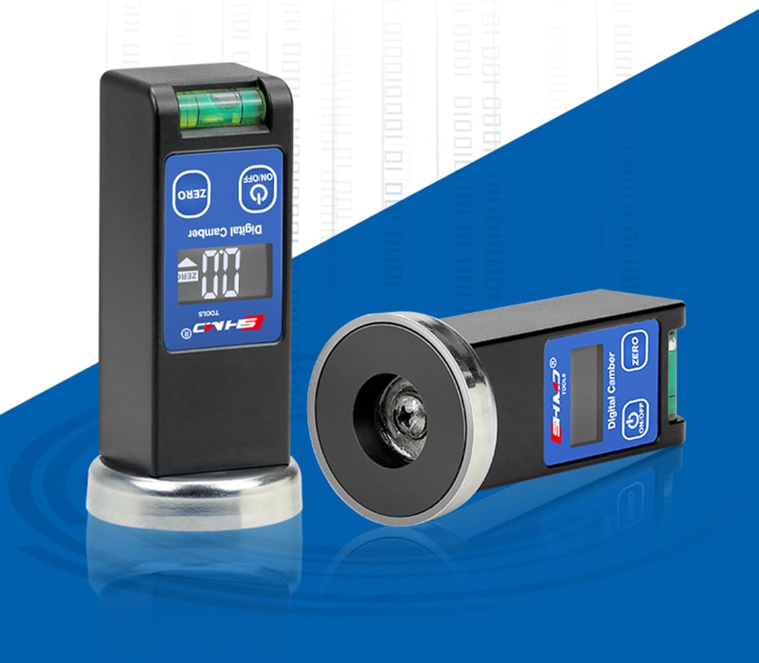 Cambers Alignment Tool with Bubble & Base Precisions Digital Display Wheel Alignment Tool for Car SUV