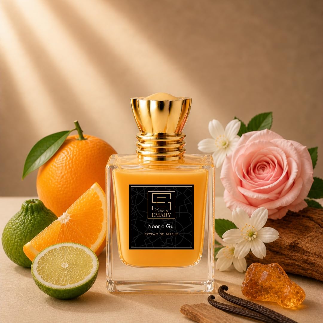 House of Emary Ameer Al Oudh Attar 10ml for Men & Women | Long Lasting Alcohol-Free Luxury Oudh Perfume Oil | Warm SPice Dark Oudh, Amber | Ideal Gift for Men & Women (Noor e Gul)-image-28