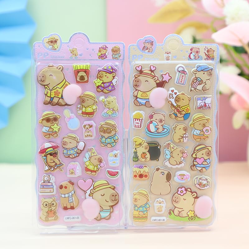 ぷくぷくシール　シール帳　かわいいキャラクター ステッカー メモ帳　まとめ売り Amazon | loong おしりぷにぷにシール かわいい ぷくぷく キャラクター