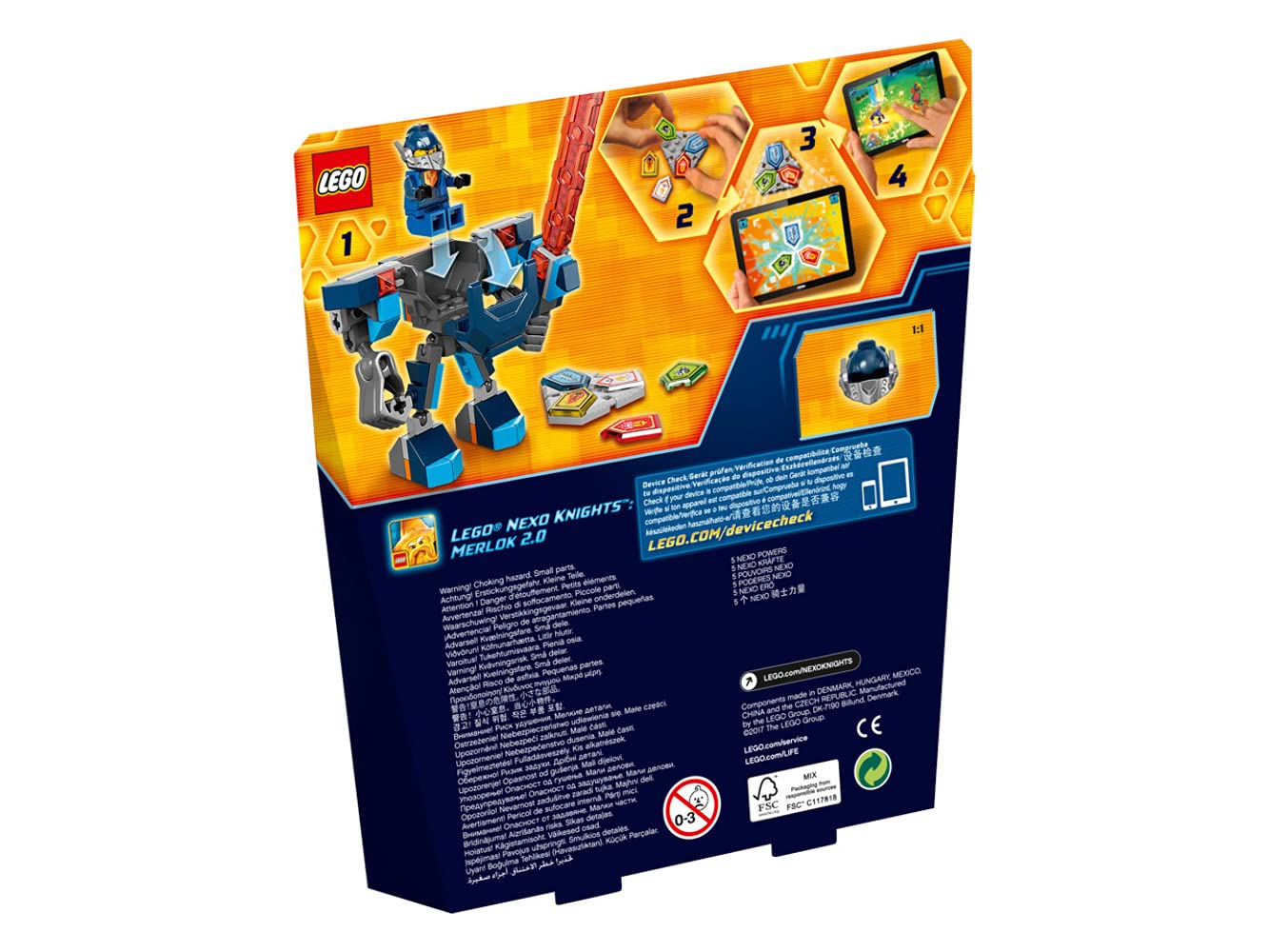 Amazon.co.jp: レゴ (LEGO) ネックスナイツ バトルスーツ クレイ 70362