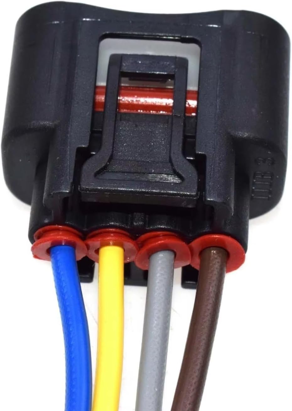 Coil Plug Ignition Compatible With Chevrolet For Prizm 1.8L L4 2000 2001 2002 4-Way Harness Car Ignition Coil Connector Plug 90980-11885(4PCS)