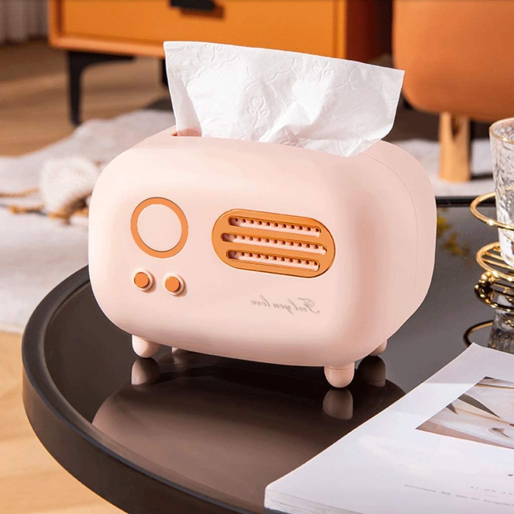 Porta Fazzoletti Per Bagno Ufficio Bella Scatola Di Fazzoletti Multifunzione Porta Creativi Per La Casa Portatovaglioli Per Camera Da Letto Del Bagno O Il Soggiorno L'ufficio Decorativa(Pink)