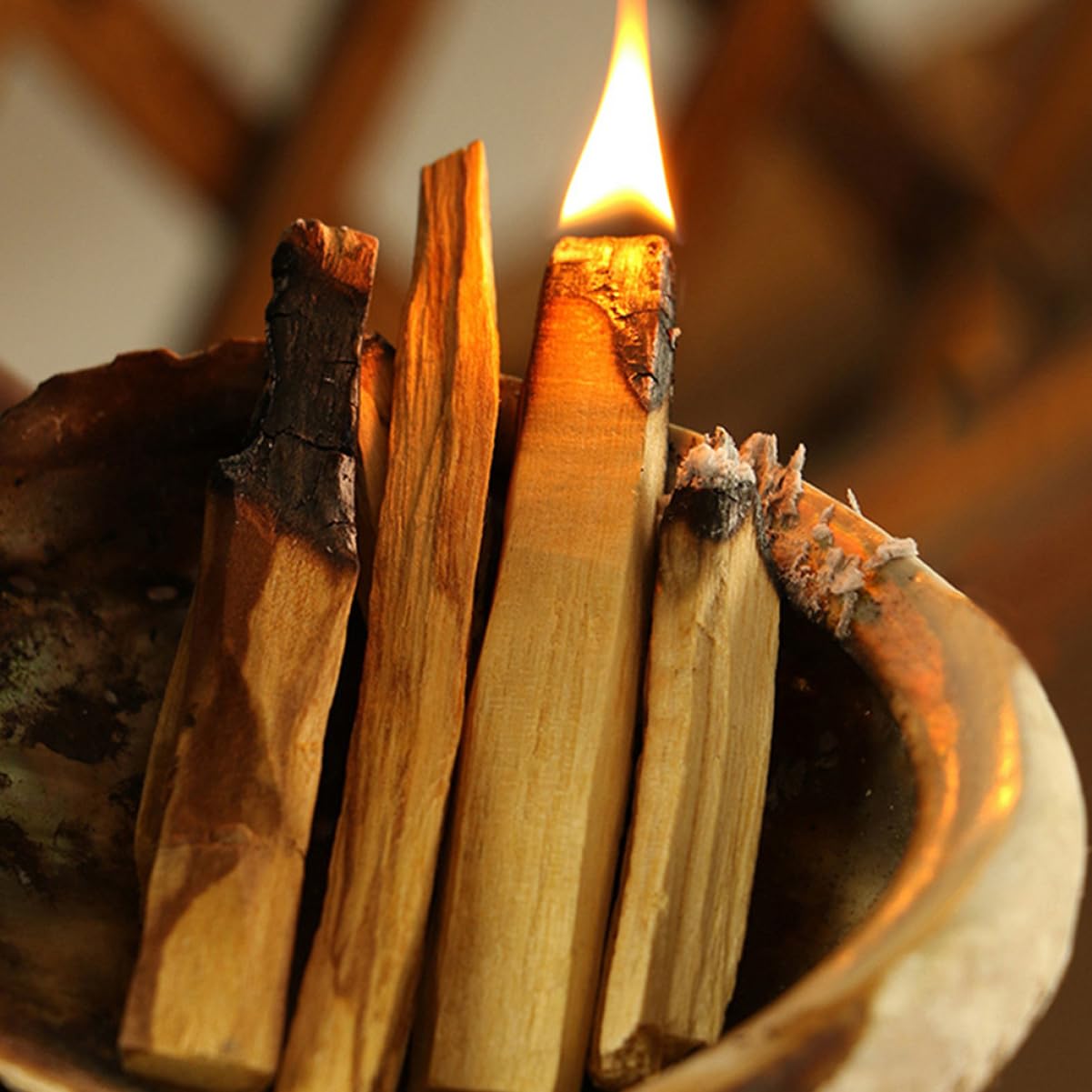 TOPBATHY 30stücke Natürliche Räucherstäbchen Aus Heiligem Holz Für Yoga Und Meditation Handgemachte Räucherstäbchen Für Raumreinigung Und Entspannung Für Verschiedene Anwendungen